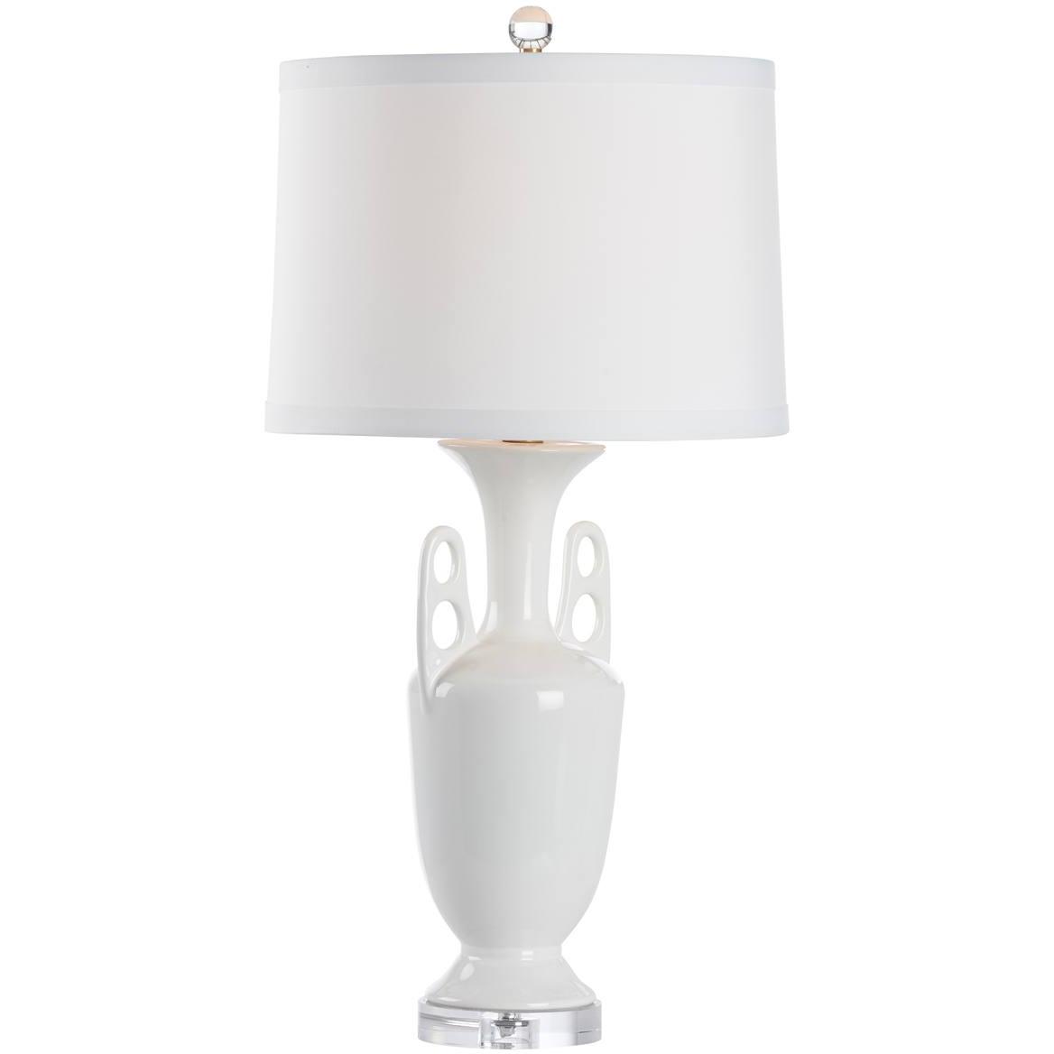 Neoclassical Lamp - White 3 Neoclassical Lamp - White - Image 3
