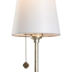 Quatrefoil Table Lamp - Silver Leaf C10426 C10426 E