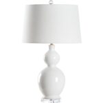 Murano Ceramic Lamp - White 6 Murano Ceramic Lamp - White C10431 C10431 B
