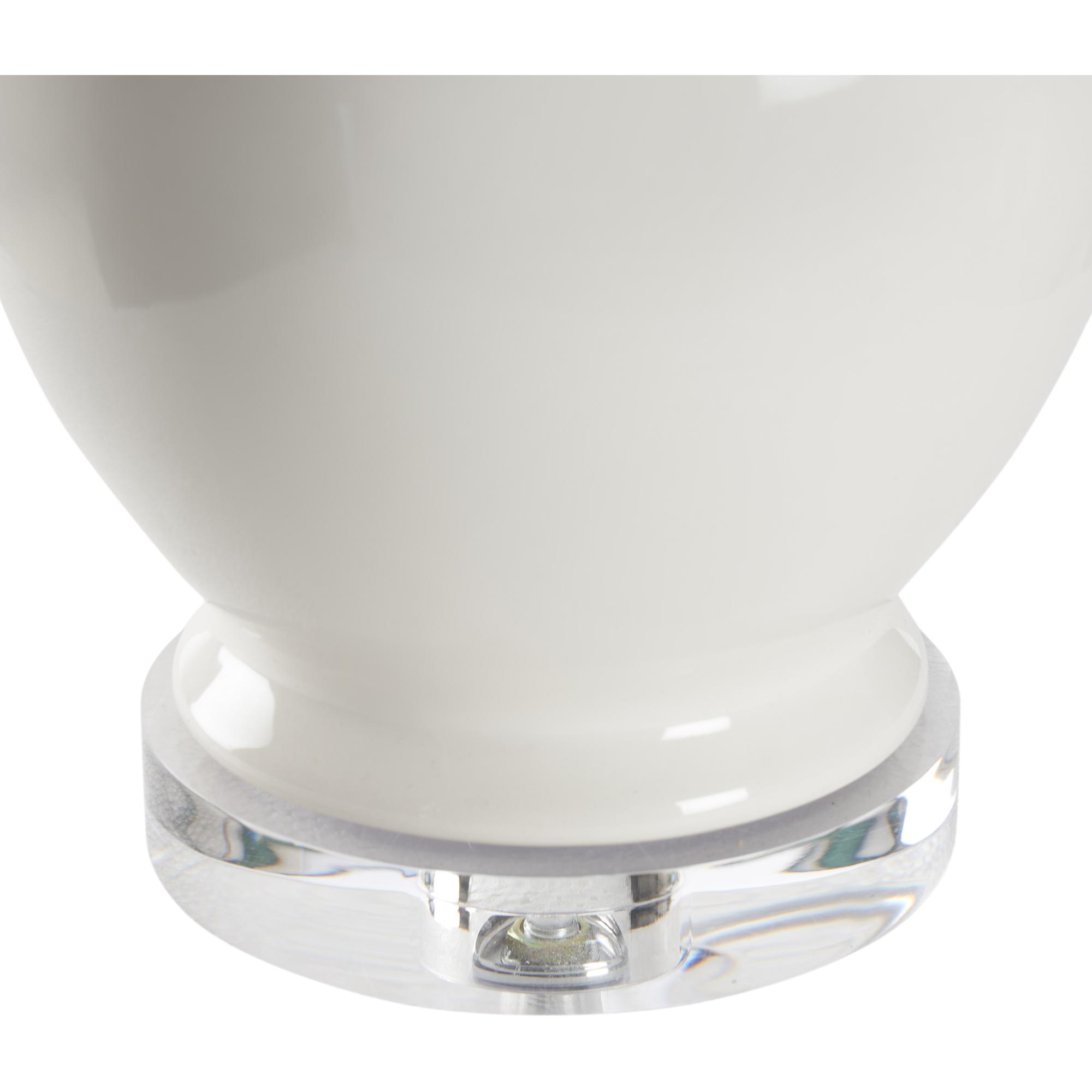 Murano Ceramic Lamp - White 4 Murano Ceramic Lamp - White - Image 4