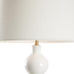 Murano Ceramic Lamp - White 9 Murano Ceramic Lamp - White C10431 C10431 E