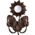 Sunflower Wall Sconce - Bronze 8 Sunflower Wall Sconce - Bronze C10533 C10533 C