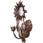 Sunflower Wall Sconce - Bronze 11 Sunflower Wall Sconce - Bronze C10533 C10533 F