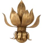 Potos Wall Sconce - Gold 10 Potos Wall Sconce - Gold C10536 C10536 E