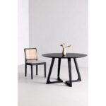 Godenza Dining Table Round Black Ash 16 Godenza Dining Table Round Black Ash CB-1003-02-0 CB 1003 02 0 32