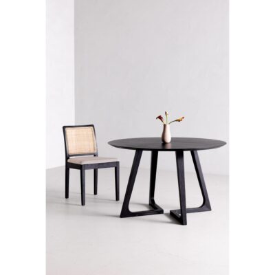 Godenza Dining Table Round Black Ash CB-1003-02-0 CB 1003 02 0 32