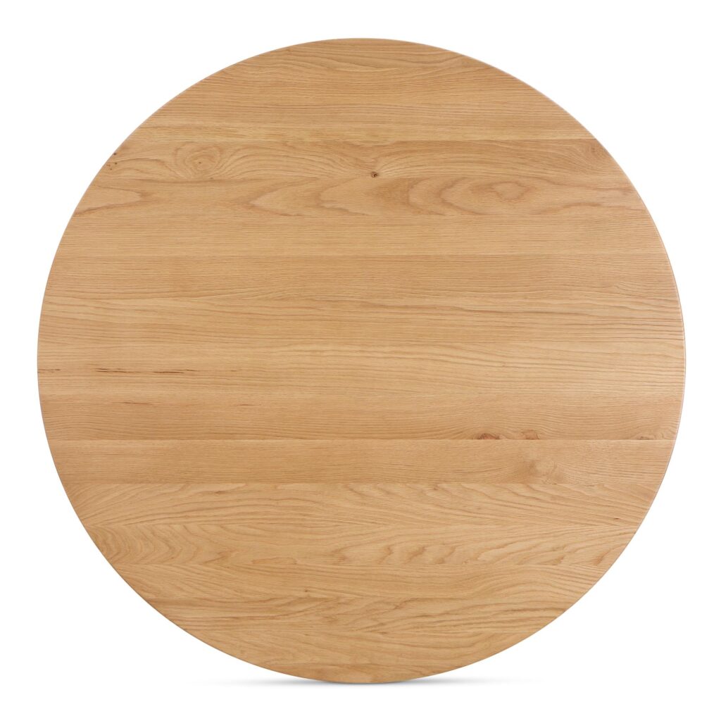 Godenza Round Dining Table Oak - Image 5