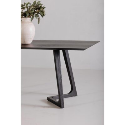 Godenza Dining Table Rectangular Black Ash CB-1004-02-0 CB 1004 02 0 30