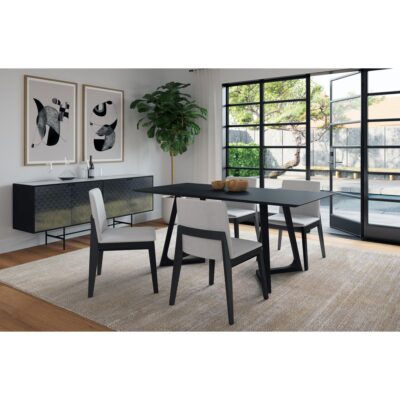 Godenza Dining Table Rectangular Black Ash CB-1004-02-0 CB 1004 02 50