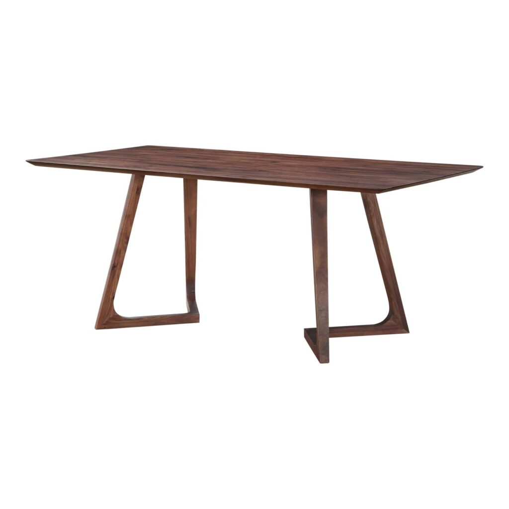 Godenza Dining Table Rectangular Walnut - Image 2