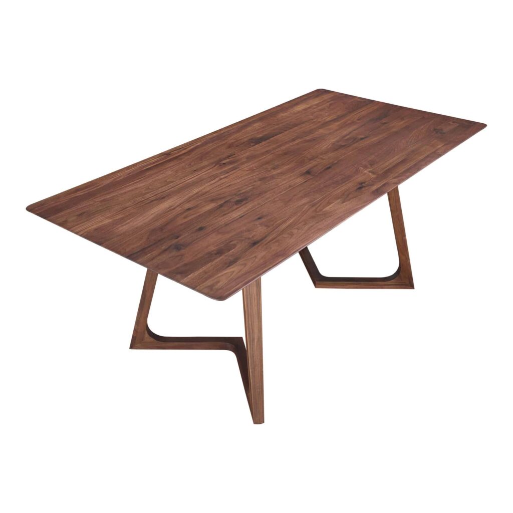 Godenza Dining Table Rectangular Walnut - Image 3