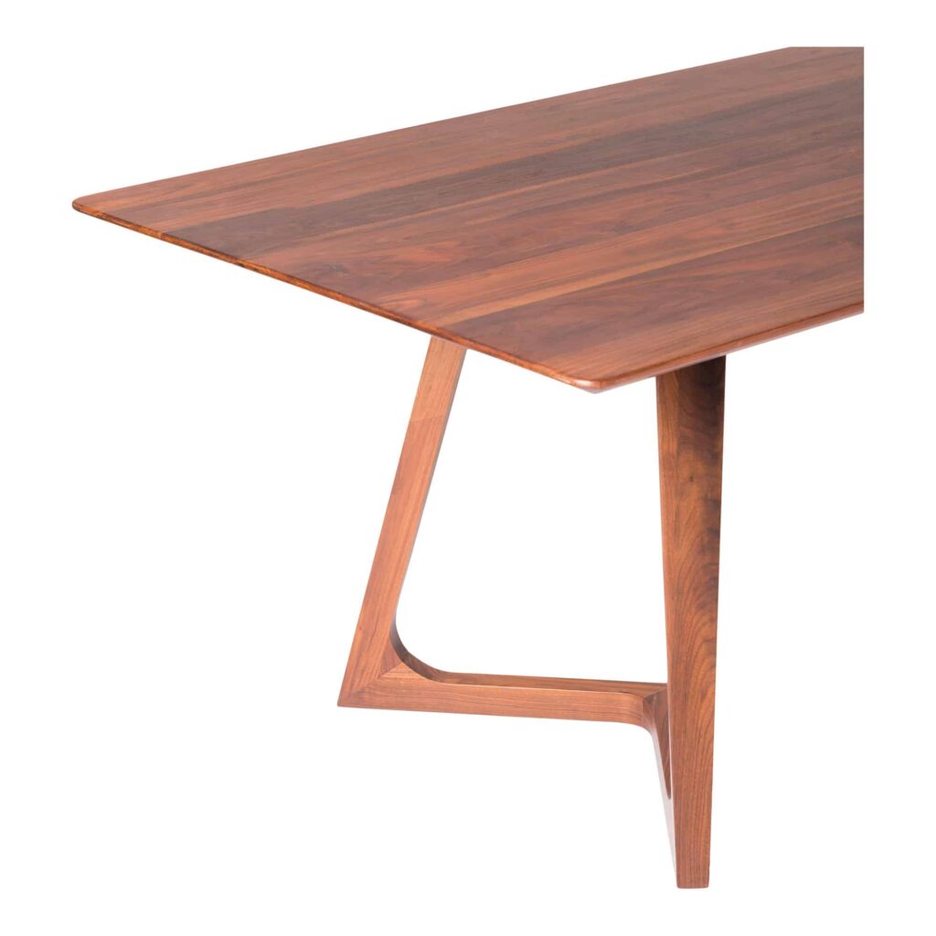 Godenza Dining Table Rectangular Walnut - Image 4