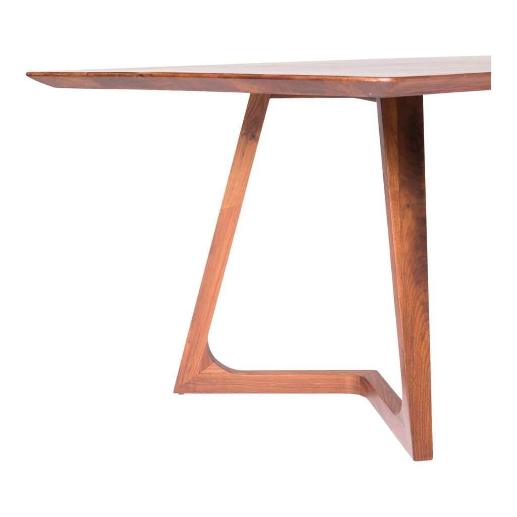 Godenza Dining Table Rectangular Walnut - Image 5