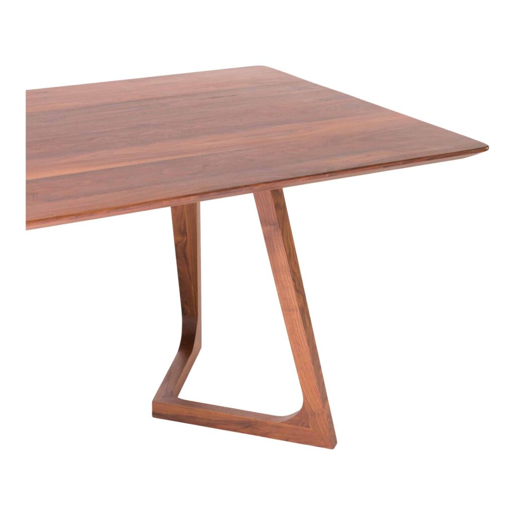 Godenza Dining Table Rectangular Walnut - Image 6