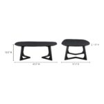 Godenza Coffee Table Small Black Ash 11 Godenza Coffee Table Small Black Ash CB-1005-02-0 CB 1005 02 70