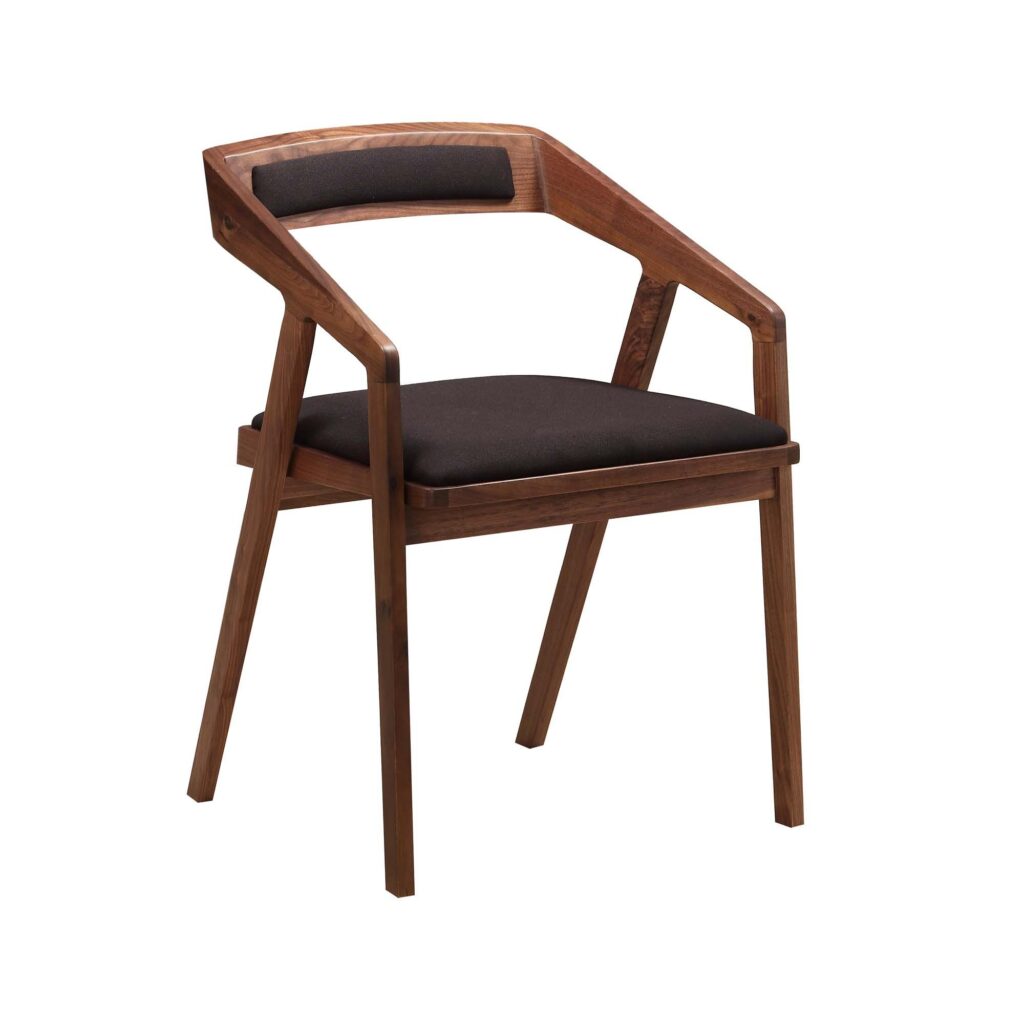 Padma Arm Chair Black - Image 2