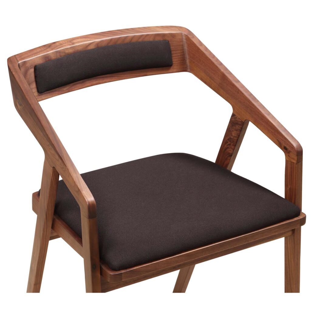 Padma Arm Chair Black - Image 4