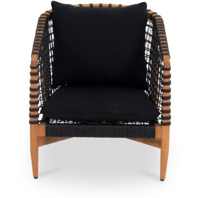 Kuna Outdoor Lounge Chair Black