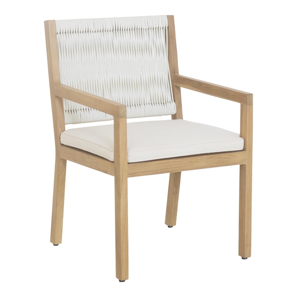 Luce Outdoor Dining Chair Natural - Image 2