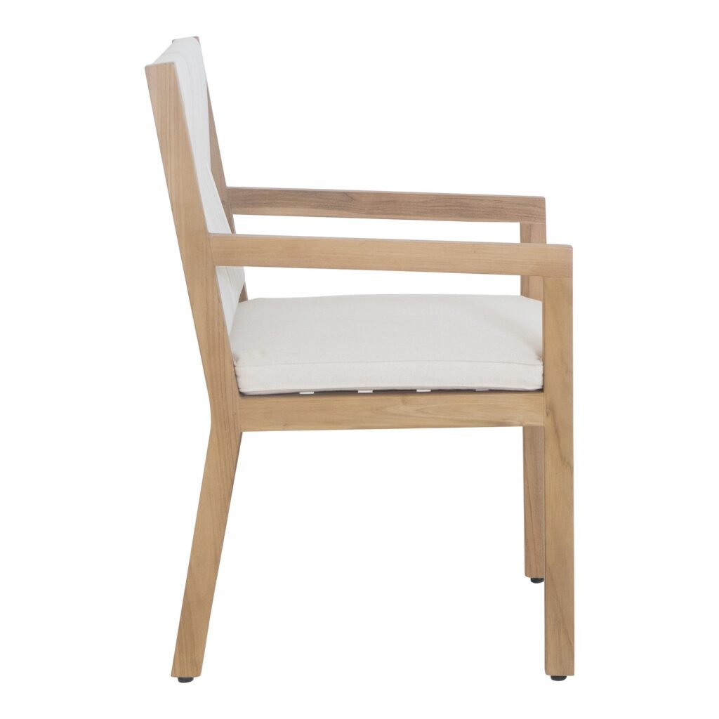 Luce Outdoor Dining Chair Natural - Image 3