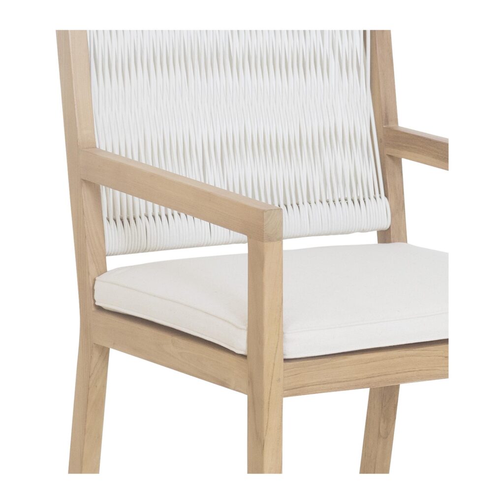 Luce Outdoor Dining Chair Natural - Image 5