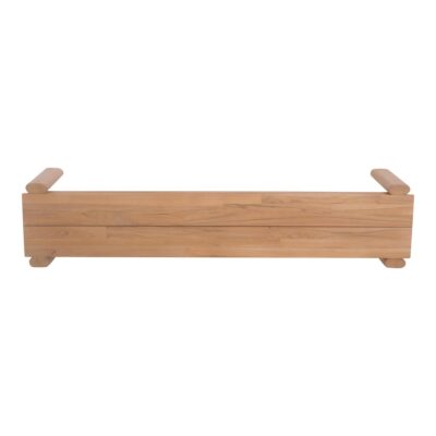 Tempo Outdoor Dining Bench Natural CV-1021-24 CV 1021 24 02