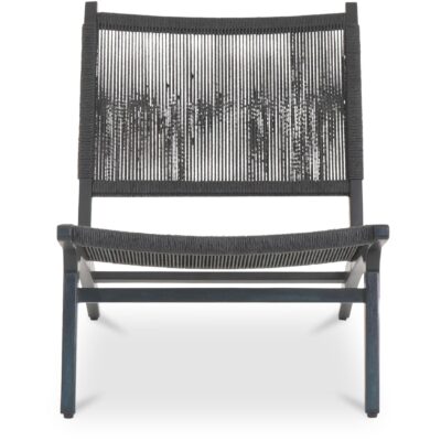 Palma Outdoor Lounge Chair Black