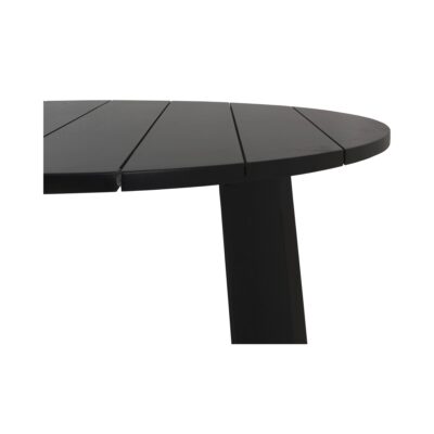 Delta Round Outdoor Dining Table Black CV-1024-02 CV 1024 02 05