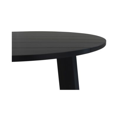 Delta Round Outdoor Dining Table Black CV-1024-02 CV 1024 02 06