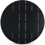 Delta Round Outdoor Dining Table Black CV-1024-02 CV 1024 02 Delta top shadsilo