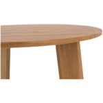 Delta Round Outdoor Dining Table Natural CV-1024-24 CV 1024 24 Delta closeup shadsilo