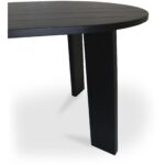 Delta Oval Outdoor Dining Table Black CV-1025-02 CV 1025 02 Delta closeup shadsilo