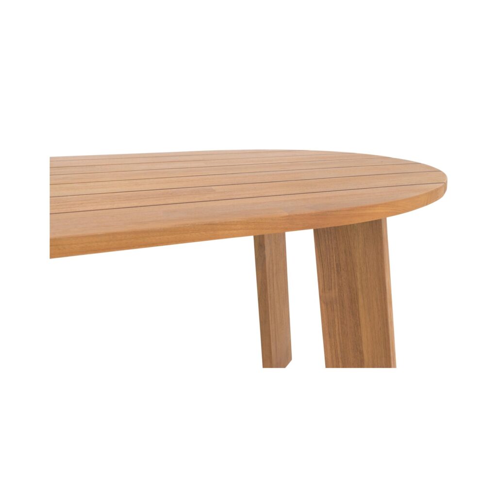 Delta Oval Outdoor Dining Table Natural - Image 6