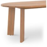 Delta Oval Outdoor Dining Table Natural CV-1025-24 CV 1025 24 Delta closeup01 shadsilo