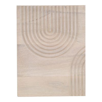 Passages Carved Wood Wall Art White Wash DD-1044-18 DD 1044 18 04