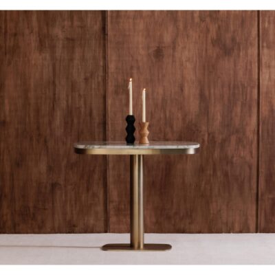 Sequence Small Wooden Candle Holder Brown DD-1045-03 DD 1045 03 31