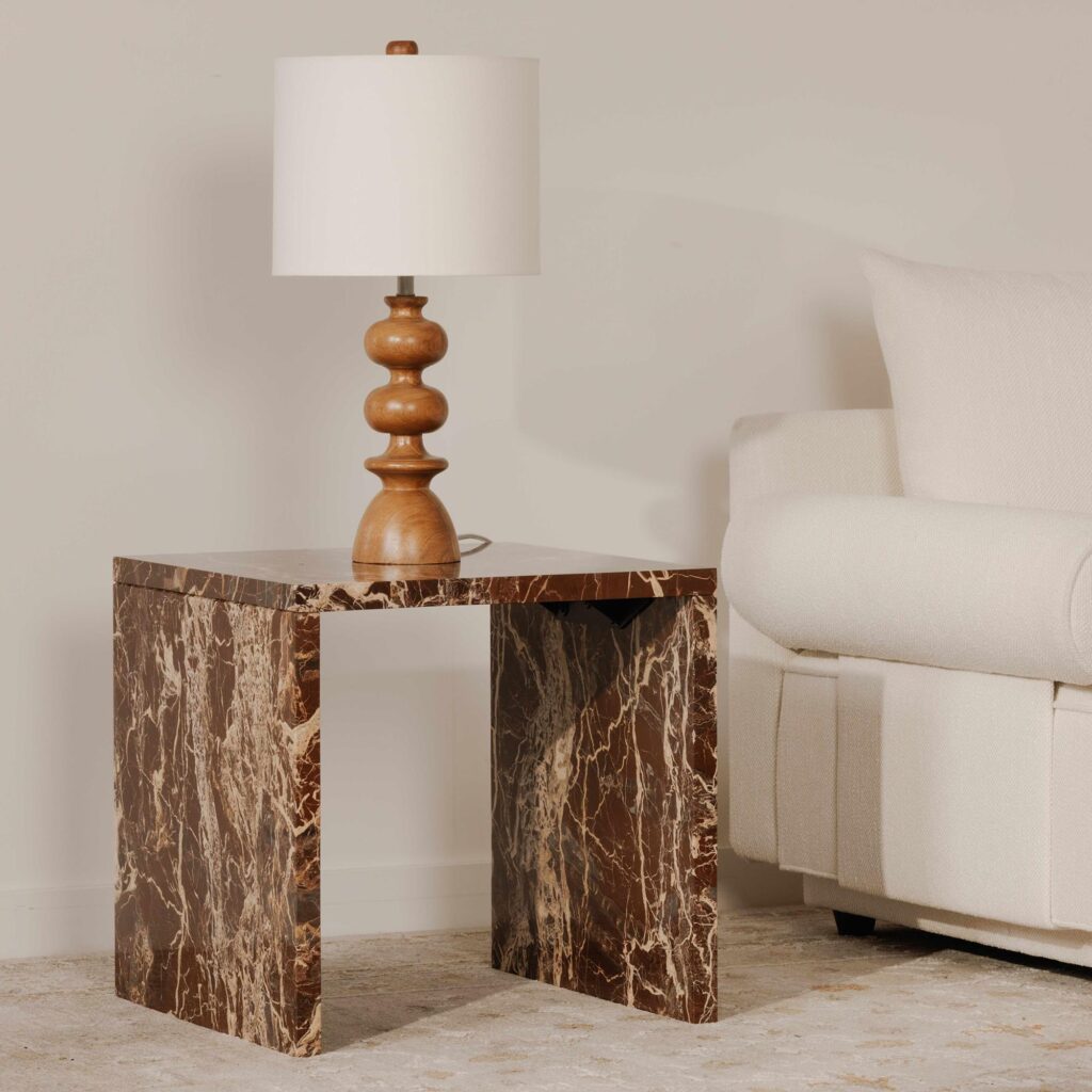 Gwen Table Lamp Honey Brown - Image 13