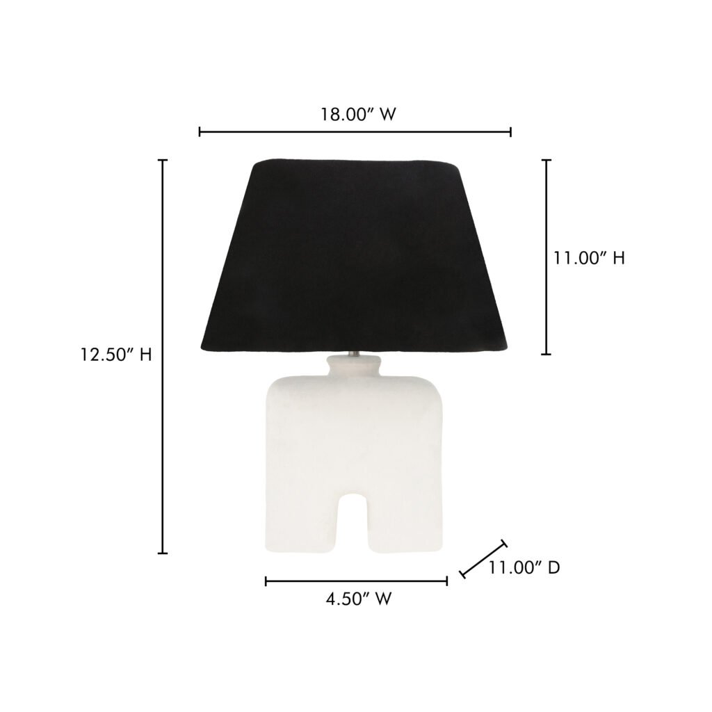 Yara Table Lamp White - Image 8