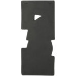 Teo Wall Sculpture Charcoal 10 Teo Wall Sculpture Charcoal - Image 4