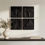 Alva Wall Sculpture-Set Of 4 4 Alva Wall Sculpture-Set Of 4 DD-1063-02 DD 1063 02 10