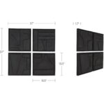 Alva Wall Sculpture-Set Of 4 5 Alva Wall Sculpture-Set Of 4 DD-1063-02 DD 1063 02 70 dim