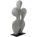 Romy Sculpture Charcoal 9 Romy Sculpture Charcoal - Image 3