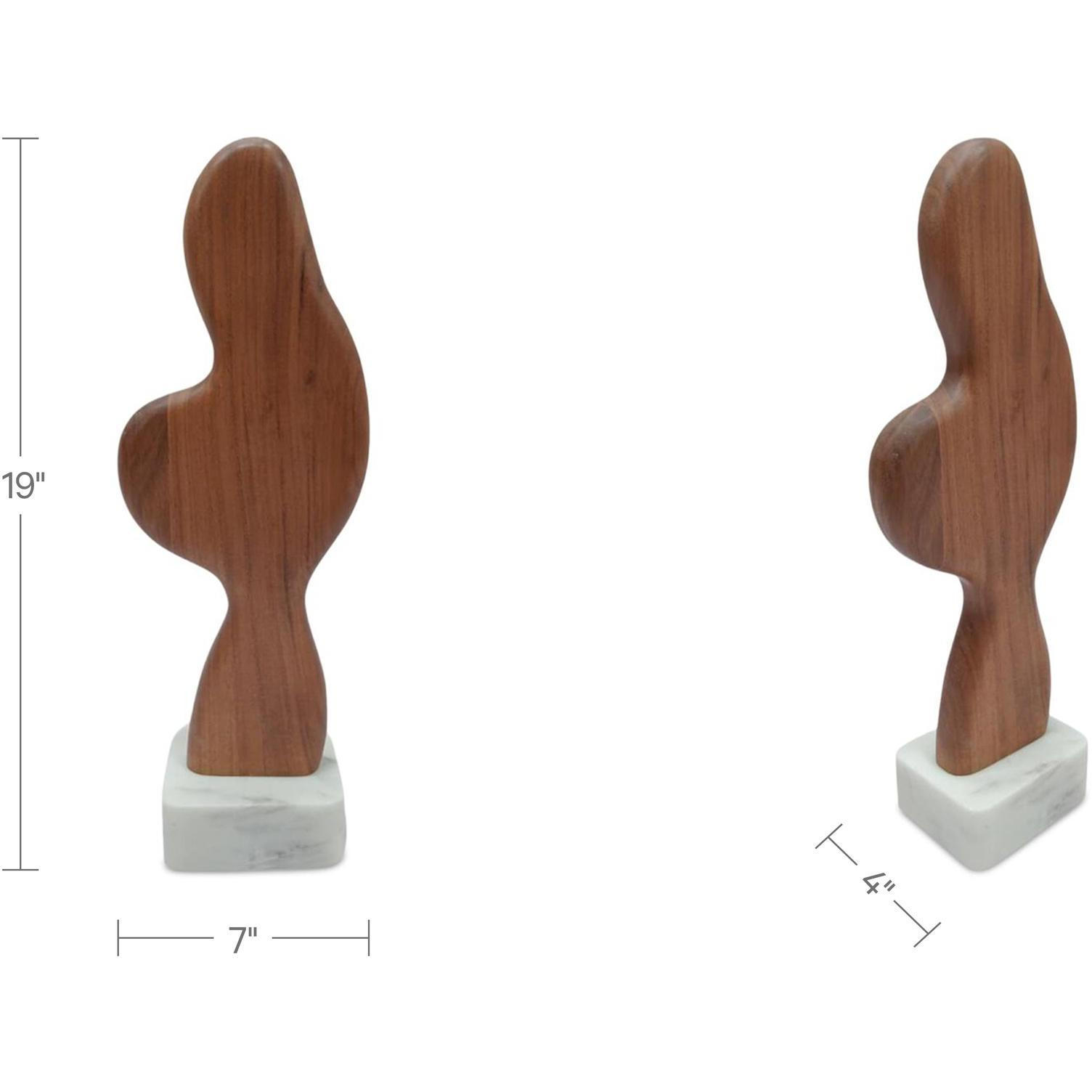Eon Wood And Marble Sculpture 1 5 Eon Wood And Marble Sculpture 1 - Image 5