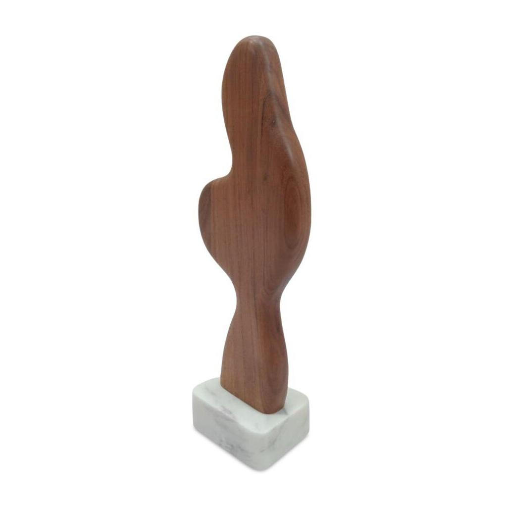 Eon Wood And Marble Sculpture 1 3 Eon Wood And Marble Sculpture 1 - Image 3