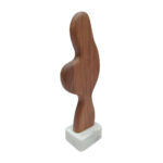 Eon Wood And Marble Sculpture 1 6 Eon Wood And Marble Sculpture 1 - Image 2