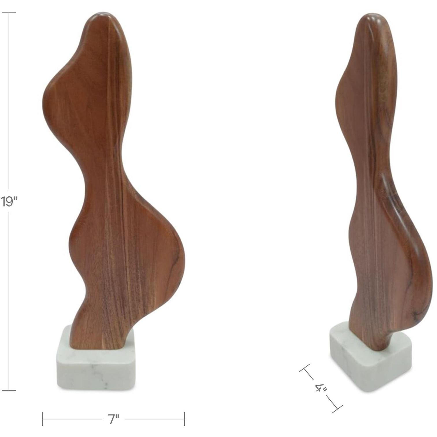 Eon Wood And Marble Sculpture 2 5 Eon Wood And Marble Sculpture 2 - Image 5
