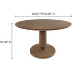 Clark Dining Table Brown 15 Clark Dining Table Brown DR-1331-03 DR 1331 03 70