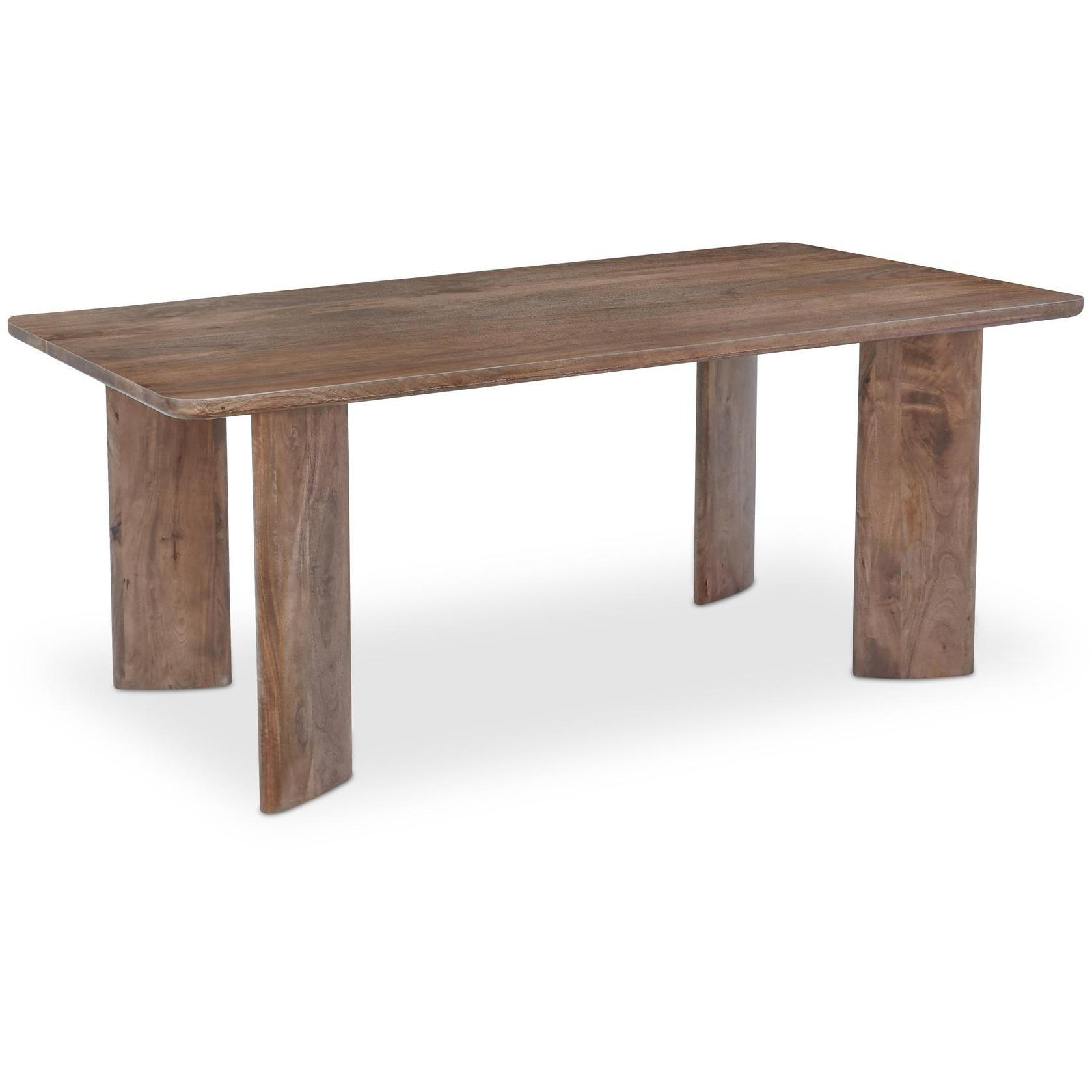 Lia Dining Table Dark Brown 3 Lia Dining Table Dark Brown - Image 3