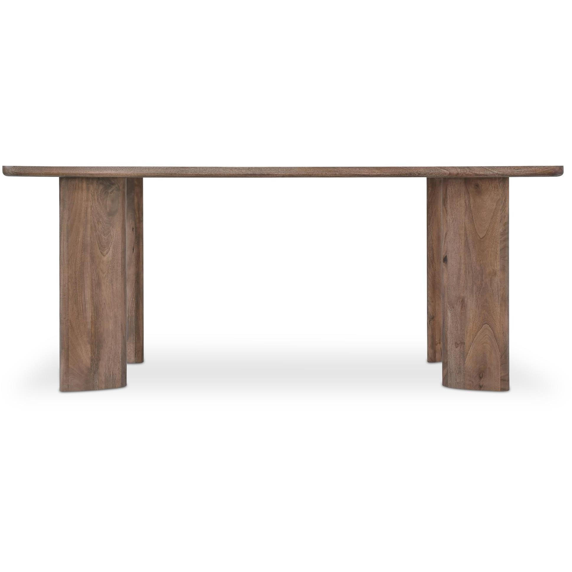 Lia Dining Table Dark Brown 2 Lia Dining Table Dark Brown - Image 2