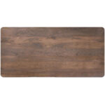 Lia Dining Table Dark Brown 12 Lia Dining Table Dark Brown - Image 5